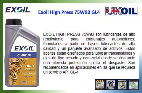 Exoil High Press 75W90 GL4